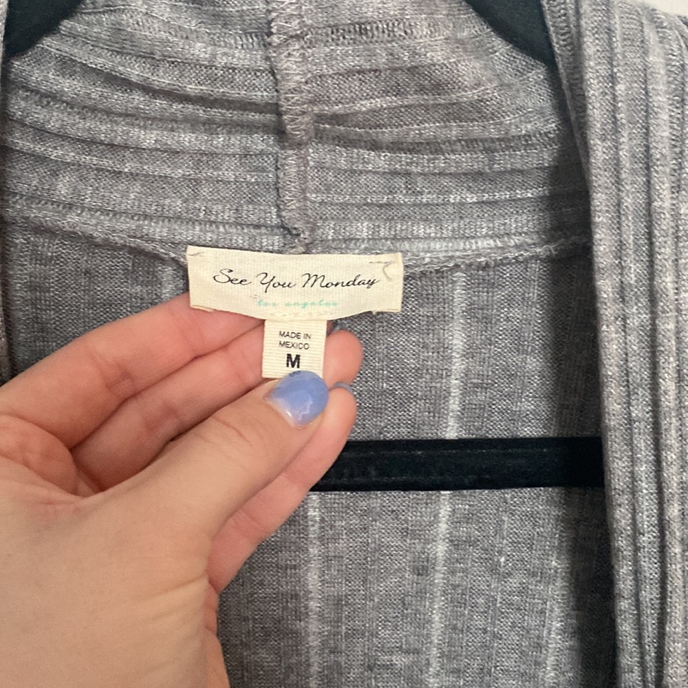 Grey Cardigan - Picture 2 of 2